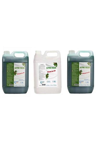 Galaxy Clean Pachet Alpine Fresh - 2 detergenți + 1 balsam de rufe (3x5L)