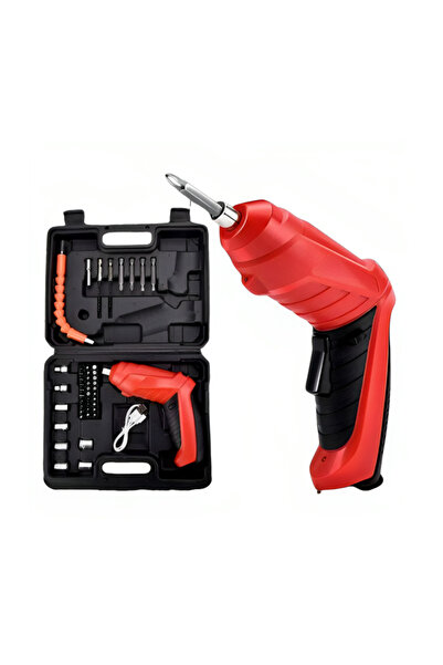 Denx Rechargeable screwdriver with all screwdriver bits, model DX2502