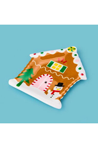 Excellent Houseware Houseware Melamine Christmas Themed Presentation Plate - Assortment - 19X16 cm