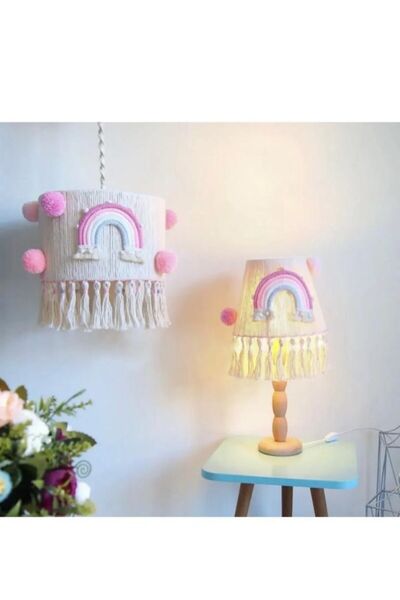 tasarimakromem35 makrome avize/abajur