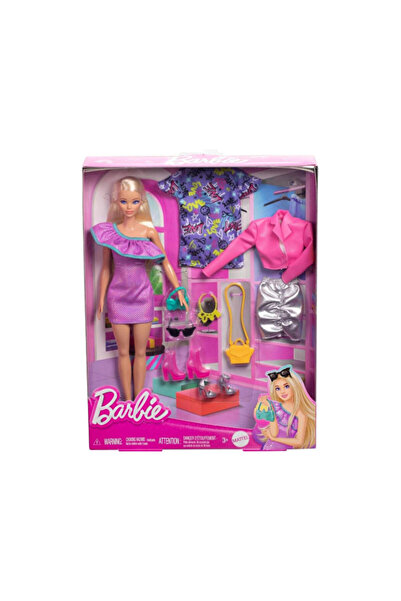 Barbie Moda Bebek, Kıyafetleri ve Akseasuarları HYT61