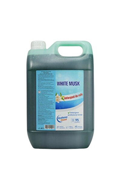 Galaxy Clean Liquid laundry detergent, White Musk, 5 l