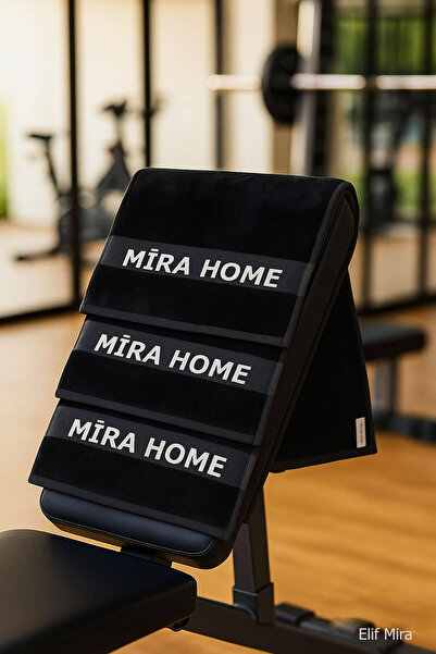 Mira Home 3-Pack Sports Fitness Towel 30X100 100% Cotton