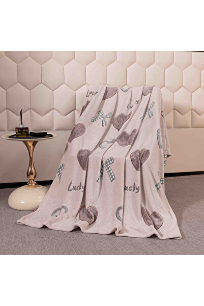 JOJO HOME Thin cocolino blanket, 200x230cm, plush microfiber, Lucky