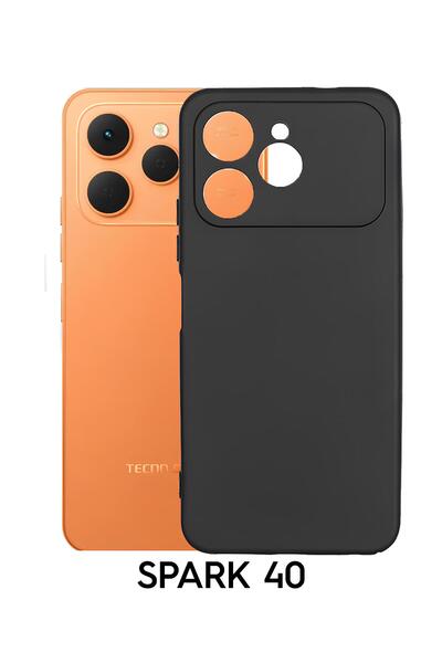 Nezih Case Tecno Spark 40 4g Compatible Matte Colorful (Soft Design) Flexible Soft Silicone Case