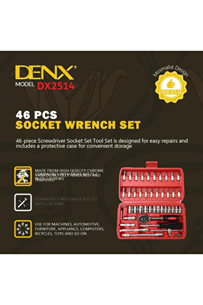 Denx Dinx DX2514 46-piece wrench set