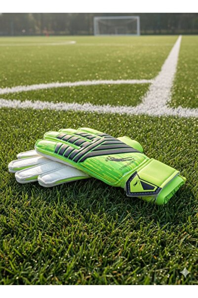 UFKSTORE Kaleci Eldiveni Bilek Bandajlı Kemikli Kaleci Eldiveni