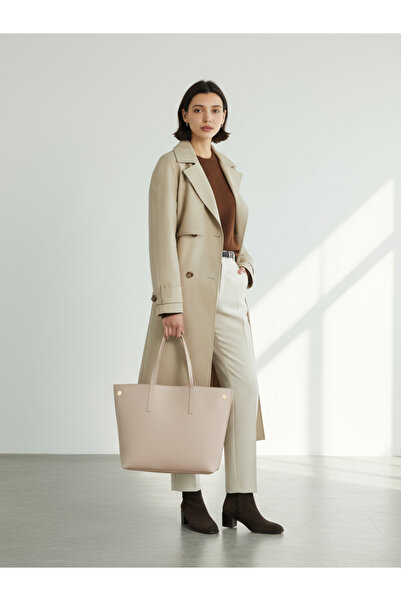 Rivina Megi Women's Large Size Tote Wide Volume Model Hand and Shoulder Bag