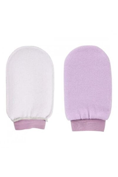 Natural Bath and Body قفاز تقشير طبيعي برائحة اللافندر للاستحمام (ألياف طبيعية)