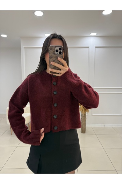 Butik Düğmeli Hırka