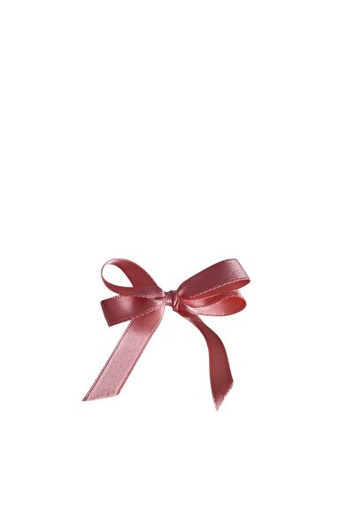 MODA NUR 12 Pieces Dusty Pink, Christmas Pine Tree Bow Ribbon. New Year Christmas Party Decoration Ornaments