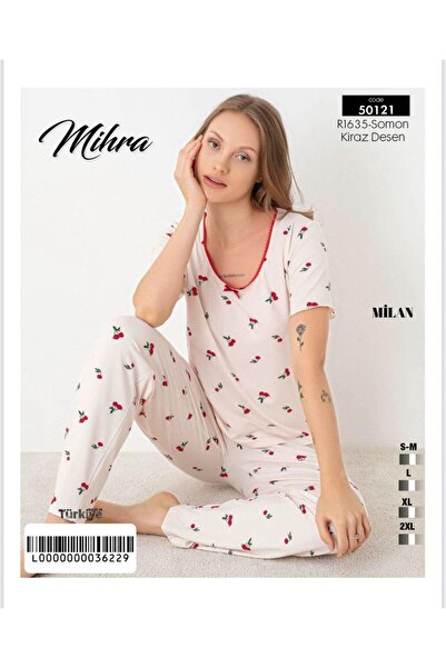 Mihra Милан комплект пижама с къс ръкав и дълги крачоли PJU0301