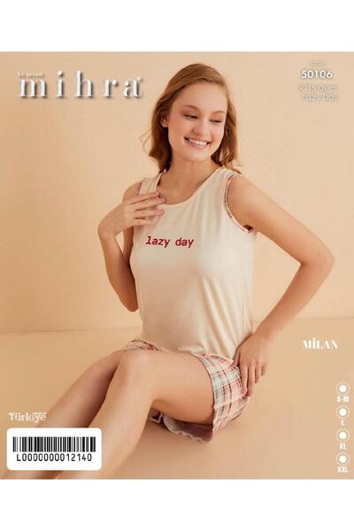 Mihra Σετ πιτζάμες Milan με σορτς PJT0801