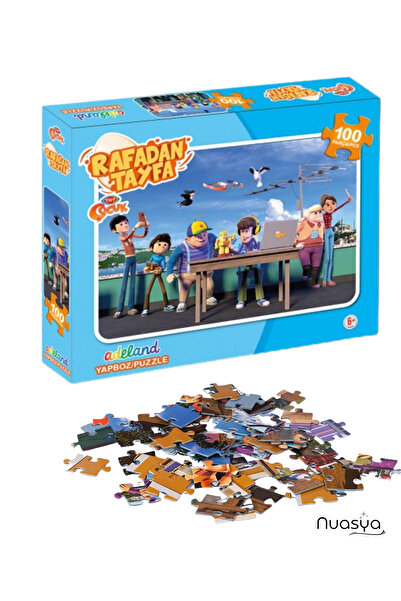 ADELAND Rafadan Tayfa 100 Piece Puzzle - Educational and Fun Puzzle Set for Children