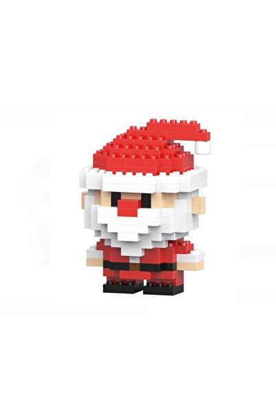 Creative Blocks لعبة بناء صغيرة لعيد الميلاد على شكل سانتا كلوز