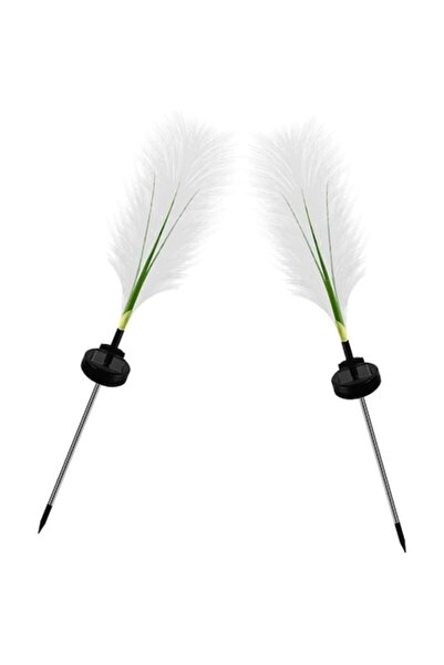 dalimag Set de 2 lumini solare cu ghirlande luminoase pentru grădină, formă d...