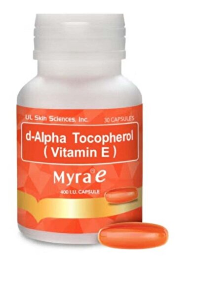Myra E d-Alpha Tocopherol Vitamin E 400 I.U. 30 Capsules