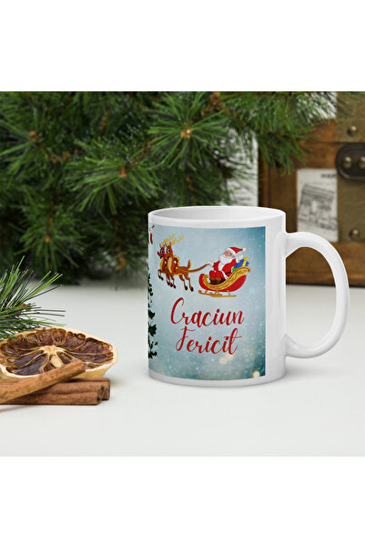 BaoBao Christmas ceramic mug 330 ml (11 oz) – festive design, durable, Wholesale