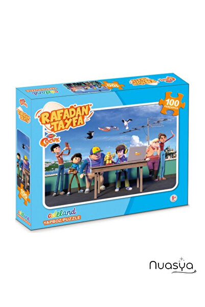 ADELAND Rafadan Tayfa 100 Piece Puzzle - Educational and Fun Puzzle Set for Children