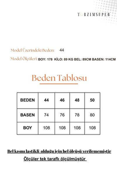 tarzımsüper Women's Plus Size Elastic Waist Baggy Pants – Premium Fabric