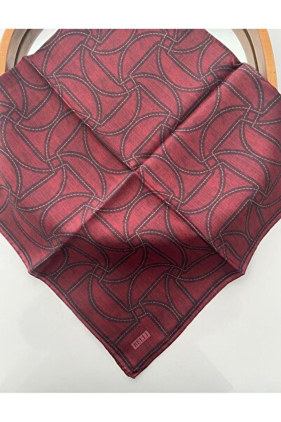 Belli Lattice Pattern Twill Silk Scarf