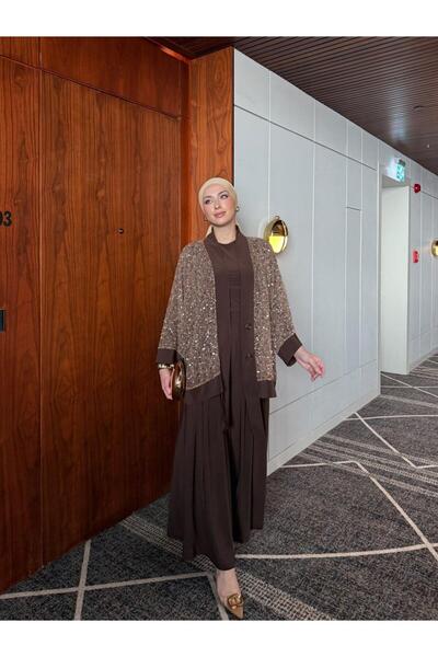 QASHE Sequin Trouser Suit 6492