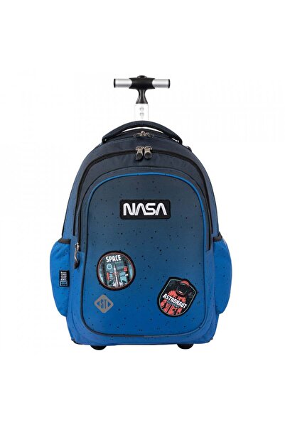 St.Majewski Trolley Backpack, St.Right, Silicone Wheels, Waterproof, Space Mo...