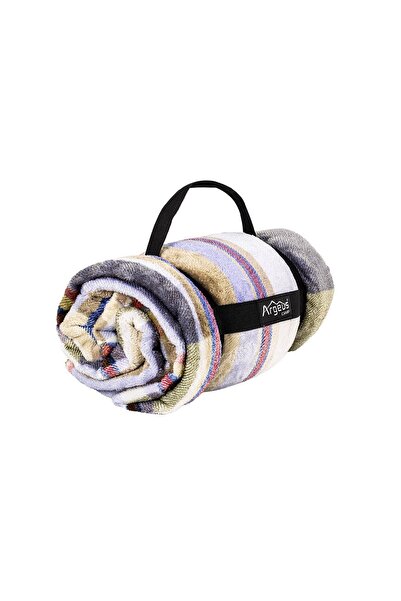 Genel Markalar Peluş Polar Televizyon Battaniyesi - Haki Ekose - TV Battaniye...