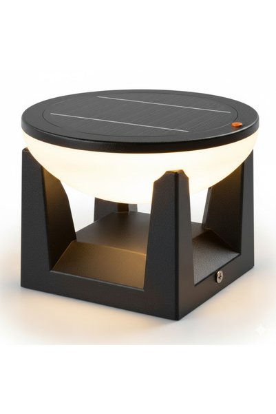 SeckinStore 30w Solar Set Üstü Bahçe Aydınlatma Uzaktan Kumandalı 3 Renk Fonksiyonlu (Beyaz+Günışığı+4000Kelvin)