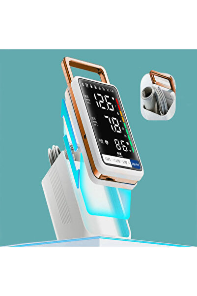 Velixo Tensiometru de braț, LCD mare, măsurare tensiune arterială și puls, detectare puls neregulat, memorie, USB