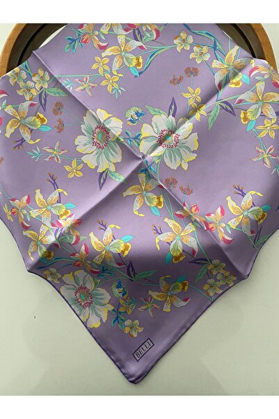 Belli Μεταξωτό μαντήλι με σχέδιο σπόρων