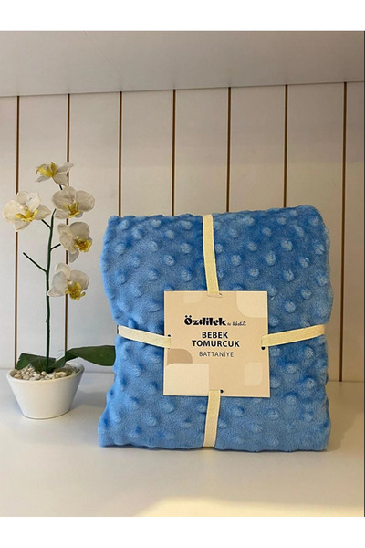 Özdilek Tomurcuk Bebek Blanket Si 90 X 110 cm Blue
