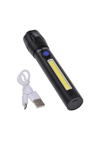 ElectroAZ Rechargeable Zoom Flashlight 5W TD-C82