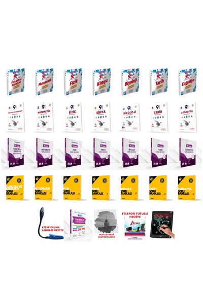 Murat Yayınları 2025-2026 9 Sınıf Tüm Dersler Defter Ve Soru Bankası( MURAT+K...