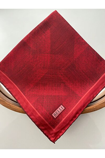 Belli Eșarfă din mătase cu model optic