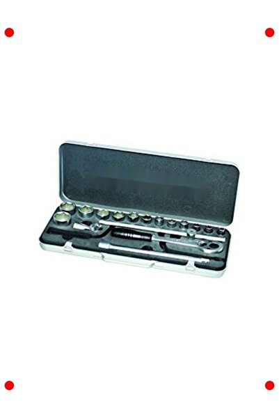 markentegra 17 Piece 1/2 Inch Socket Wrench Set (Chrome)