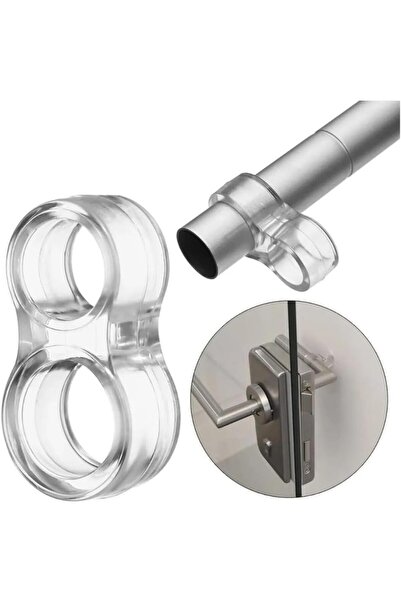 Raakmadezanmir 4 ΤΕΜ. Διαφανές στοππέρ πόρτας από σιλικόνη, λαβή παραθύρου, πώμα πόρτας