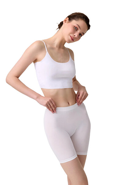 WAKOR Stitch-Free Soft Women's Long Length Seamless Boxer