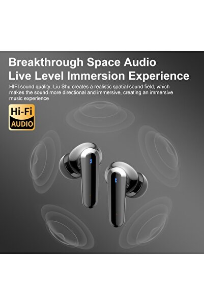 MauMau TWS-D13 Wireless Bluetooth 5.4 In-Ear Touchscreen Earbuds