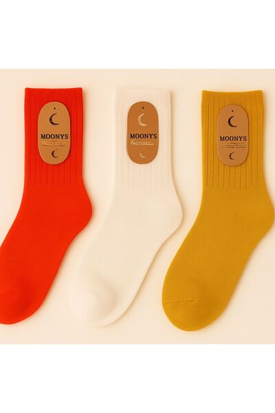 Moonys Socks Collection Women's Soft Textured Wool Winter Sleep and Socks - 1 Pair