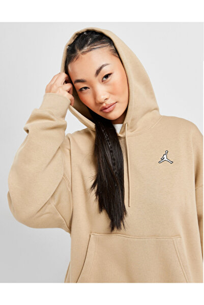 JORDAN Γυναικείο φούτερ Brooklyn Fleece σε γκρι χρώμα