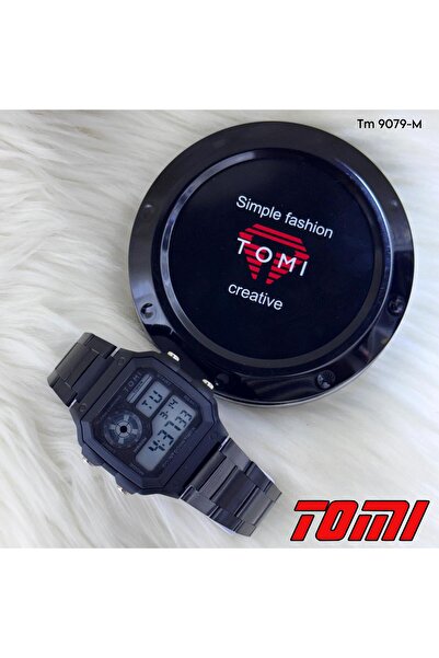Tomi Digital Sport Watch - Military Style - Chronograph & Countdown Timer - Water Resistant 50M