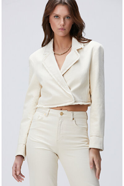 Network Kırık Beyaz Denim Ceket