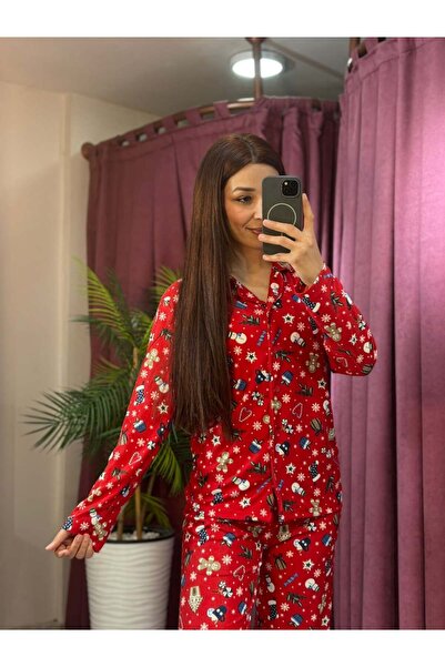 inci bayan giyim SUEDE PAJAMA SET