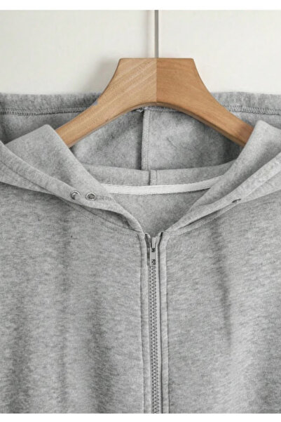 Arz giyim Ardente Collective 2 Li Hooded Jacket Black-Grey