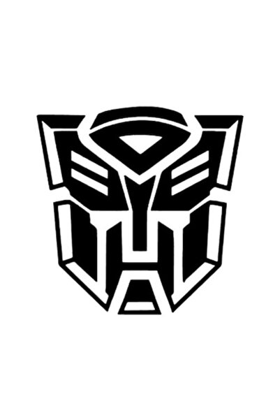 Oracal Sticker Transformers Bumblebee, 15cm, black