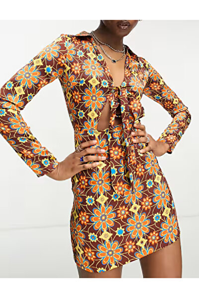 Evendi Rochie scurta, Floral print