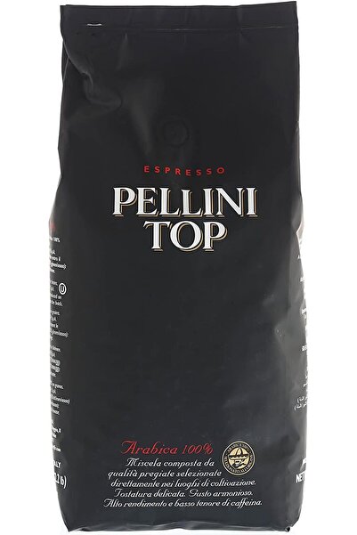 PELLİNİ إسبريسو بار - حبوب قهوة كاملة محمصة - عبوة من 6 قطع