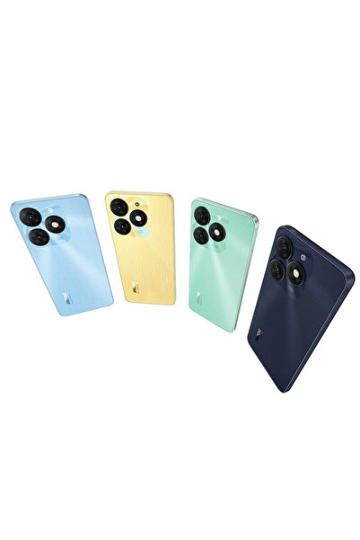 İtel A70 Dual SIM Azure Blue, 4GB RAM, 256GB Storage, 4G - Middle East Edition