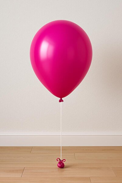 Balonsan بالونات لون فوشيا معدني 25 قطعة